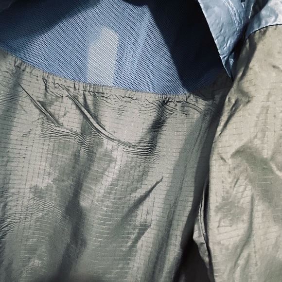 BNWOT MEN NIKE VINTAGE 'OLD SCHOOL' POLYESTER FULL ZIP JACKET NAVY US MEDIUM (M) - Picture 9 of 14